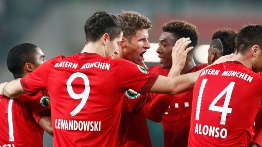 Футболисты «Баварии»