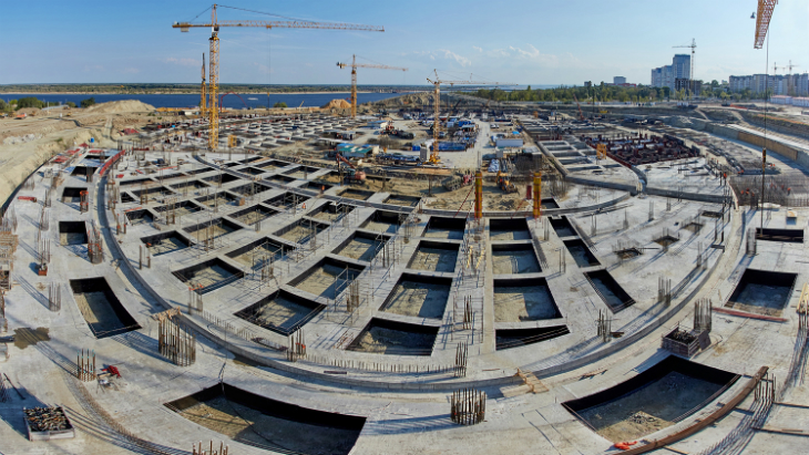 «Волгоград Арена» в сентябре 2015