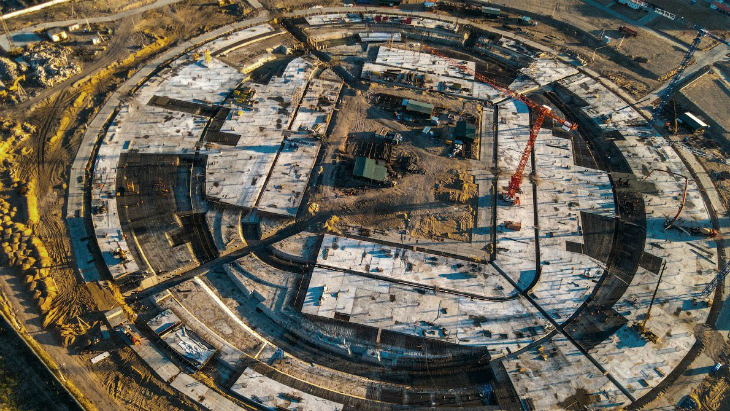 Строительство арены «Нижний Новгород»