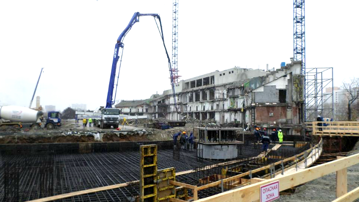 Старт строительства «Екатеринбург Арены»