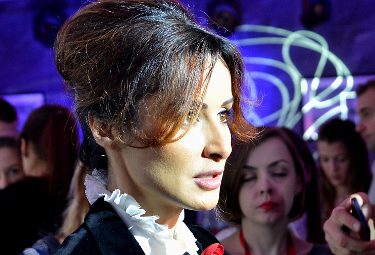 Тина Канделаки на презентации «Матч »