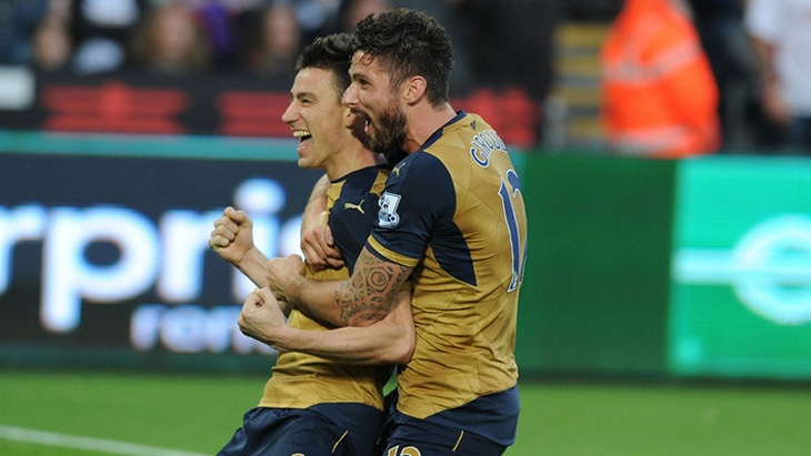 Радость футболистов «Арсенала»