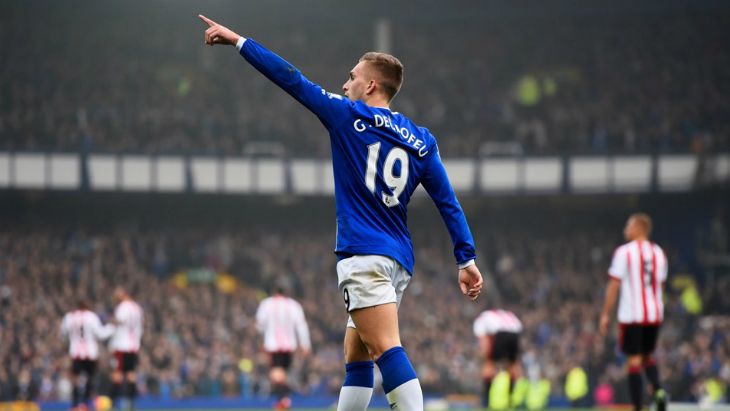 Деулофеу празднует свой гол