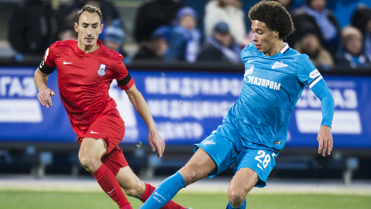 «Зенит» сыграл вничью с «Мордовией»