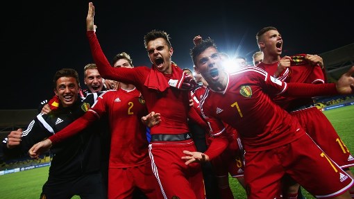 Футболисты сборной Бельгии