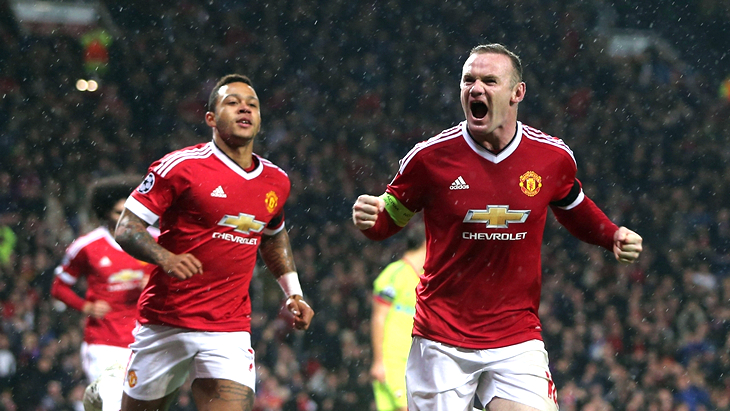 Радость футболистов «Манчестер Юнайтед»