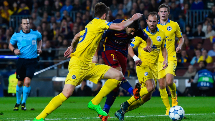 «Барселона» — БАТЭ