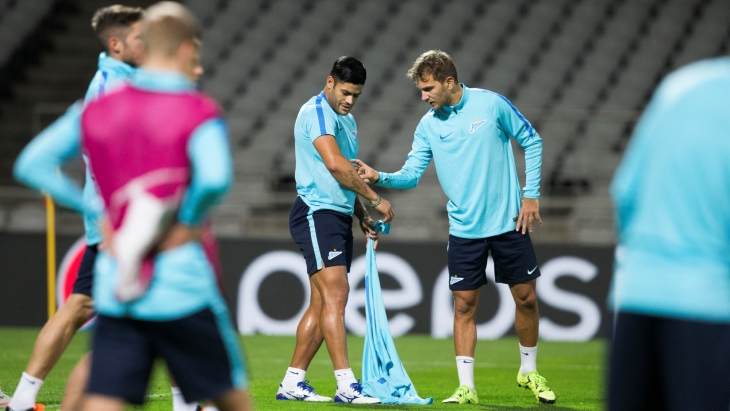 «Зенит» на «Жерлане»