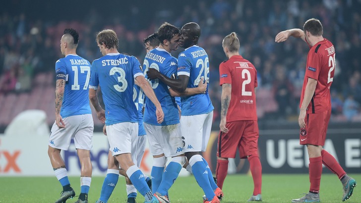 «Наполи» на заметил датчан