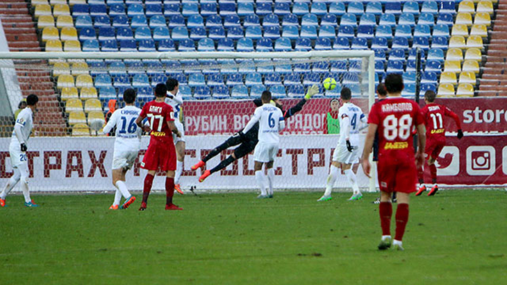 Карадениз дважды расписался в воротах «Крыльев»