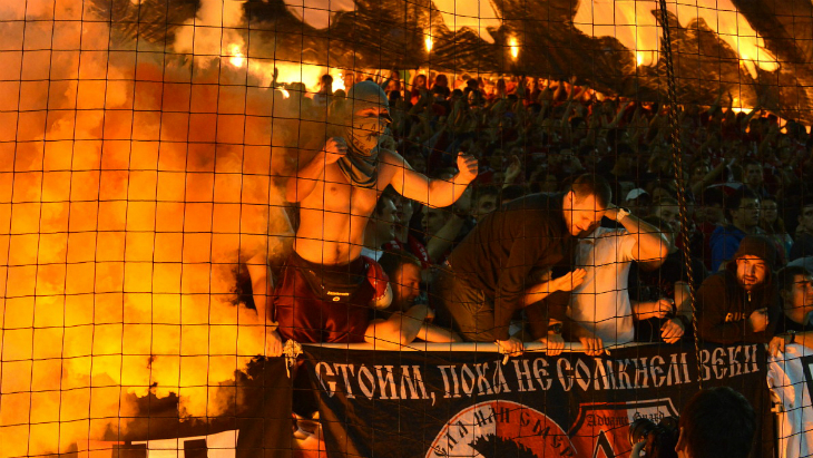 Российские болельщики во всей красе