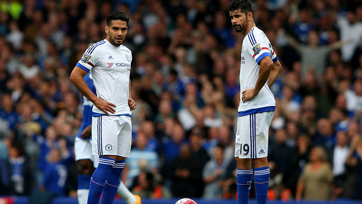 Ставка Моуринью на Косту и Фалькао не сыграла