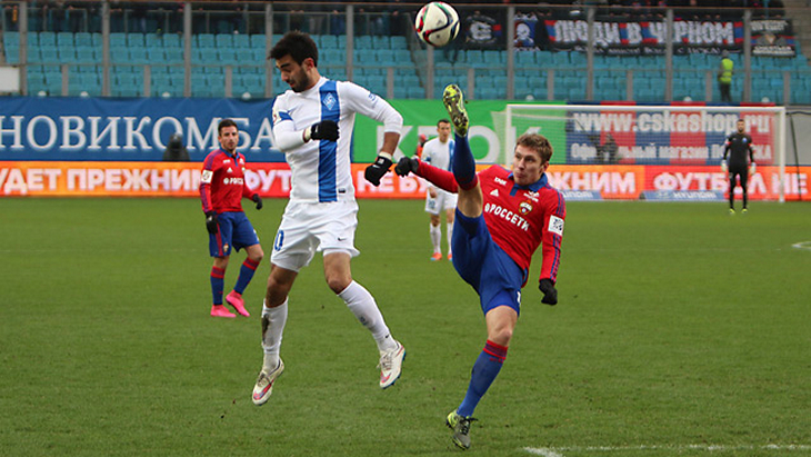ЦСКА проиграл «Крыльям Советов»