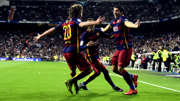 «Барса» до перерыва уверенно переигрывала соперника