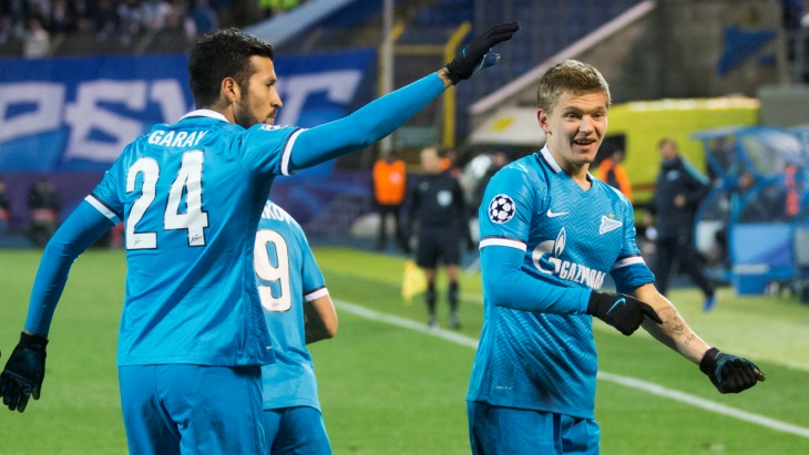 Футболисты «Зенита»