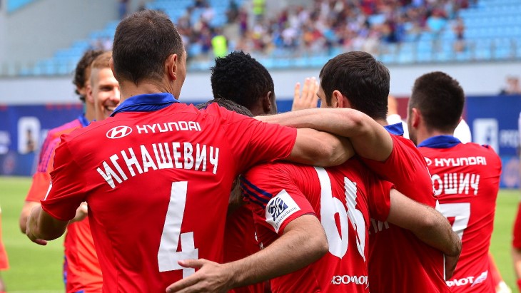 Футболисты ЦСКА