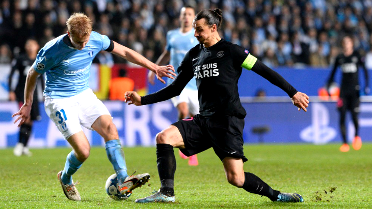 Златан Ибрагимович громит свою бывшую команду