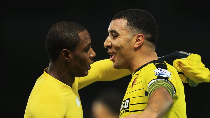 Авторы забитых мячей Игало (слева) и Дини