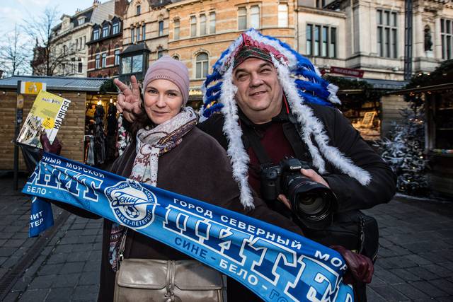 Болельщики «Зенита» 