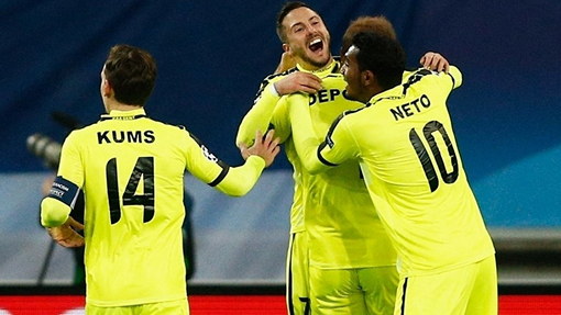 Радость футболистов «Гента»