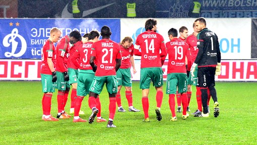 Футболисты «Локомотива»