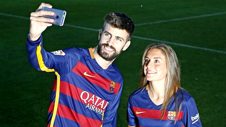 Селфи с Жераром Пике, пока Шакира не видит