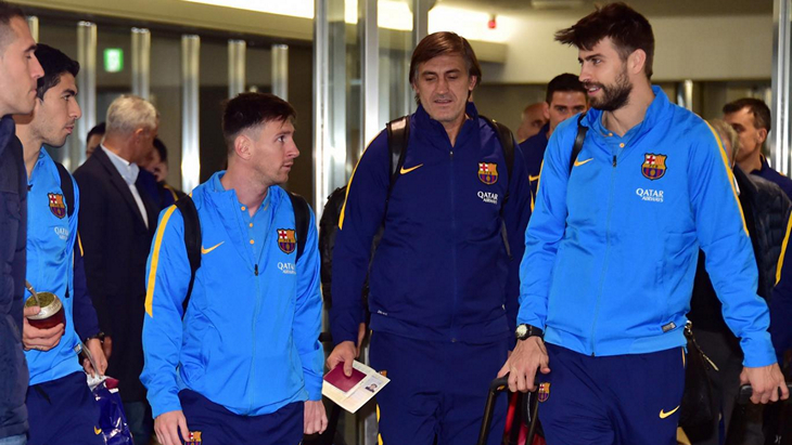 «Барселона» прибыла в Японию