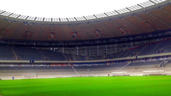 Арена «Краснодара» — уже можно играть.