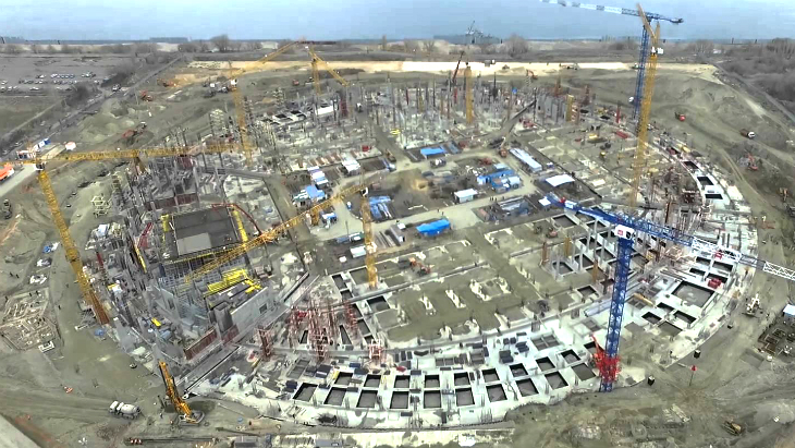 «Волгоград Арена» в сентябре 2015