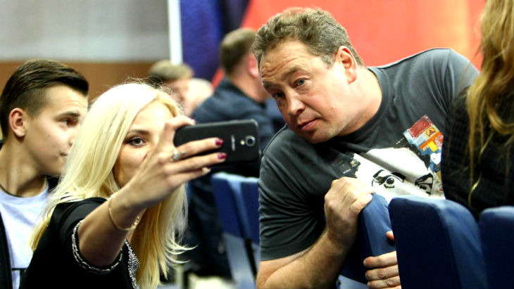 Селфи со Слуцким на удачу