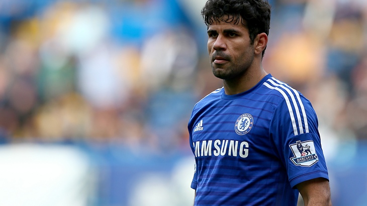 Диего Коста не только сдал в форме, но и отметился скандалами на поле