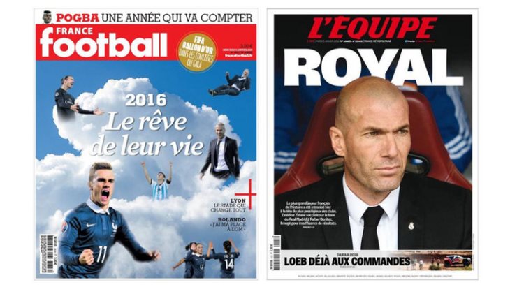 Во Франции реакция на назначение Зидана была более оптимистичной