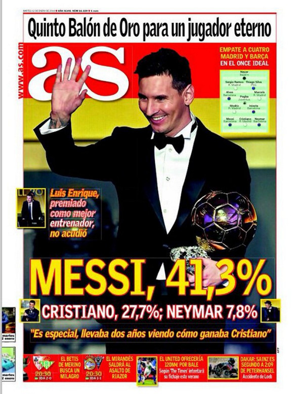 Главная страница газеты AS