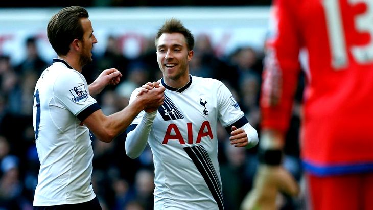 Харри Кейн и Кристиан Эриксен 