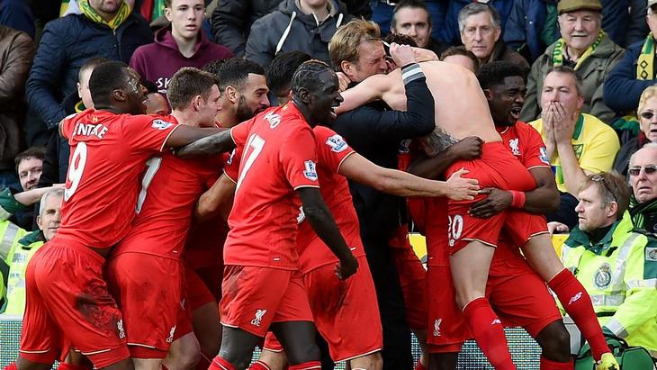 В экстазе футболисты «Ливерпуля» разбили очки Клоппа