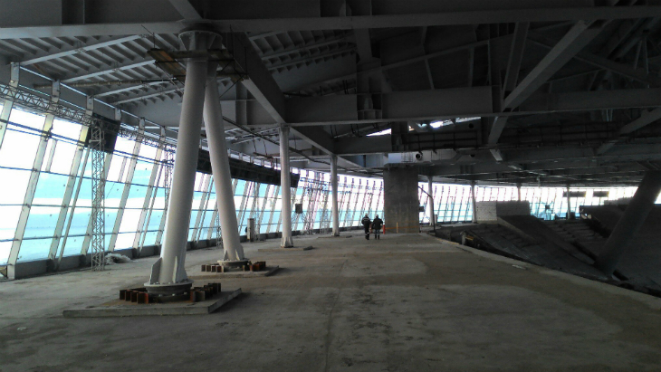 Строительство «Зенит-Арены»