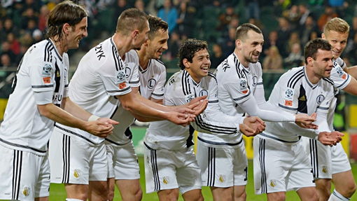 Футболисты «Легии»