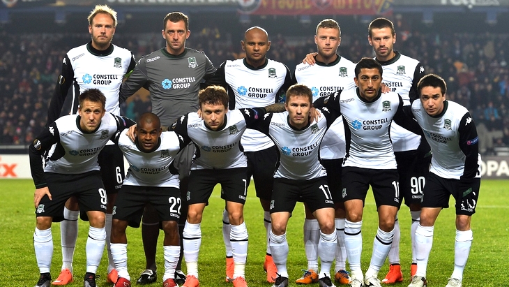 «Краснодар» перед матчем со «Спартой» 