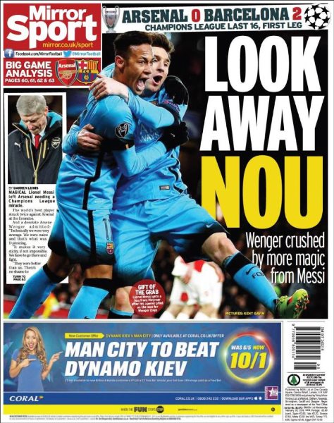 Венгер раздавлен магическим Месси