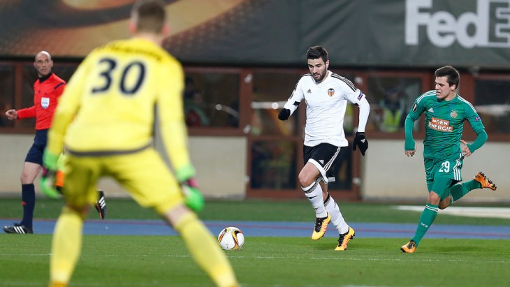 «Валенсия» вновь поиздевалась над австрийцами