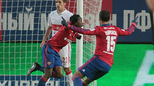 Радость футболистов ЦСКА