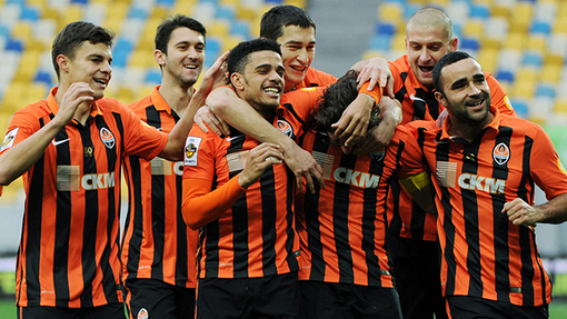 Футболисты «Шахтера»