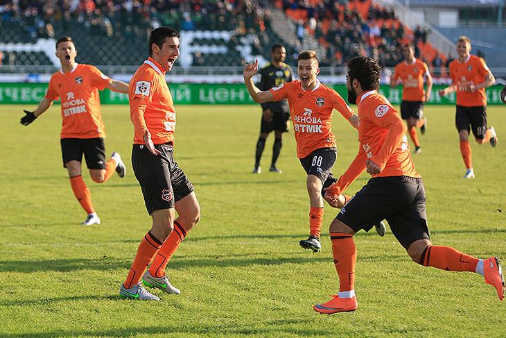 Футболисты «Урала»