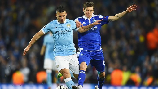 Серхио Агуэро и Денис Гармаш