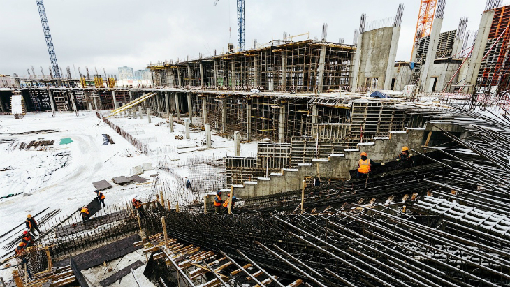 Строительство арены «Нижний Новгород»