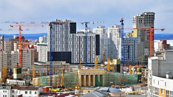 Строительство «Екатеринбург Арены»