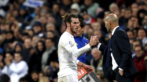 Гарет Бэйл и Зинедин Зидан