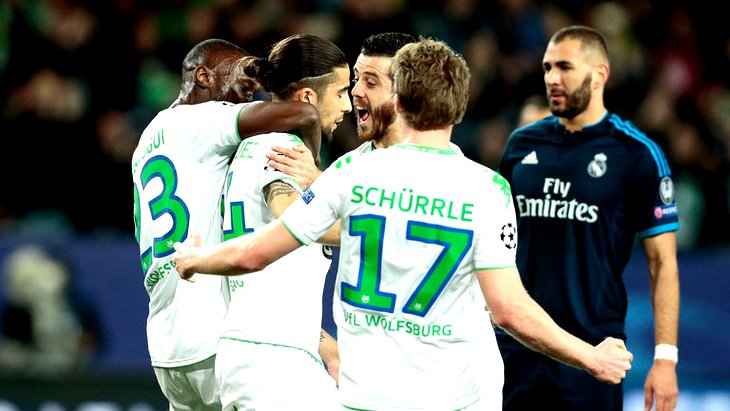 «Вольфсбург» может оставить Лигу чемпионов без «Реала»