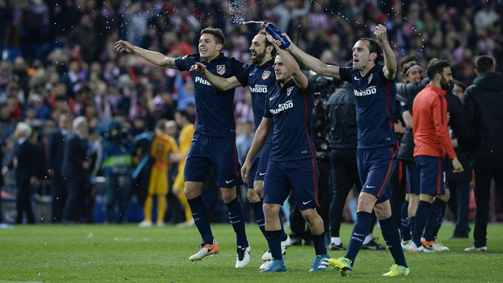 Футболисты «Атлетико»