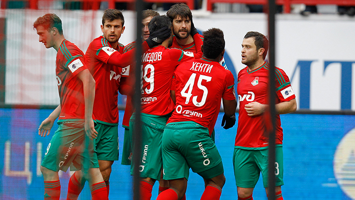 Футболисты «Локомотива»